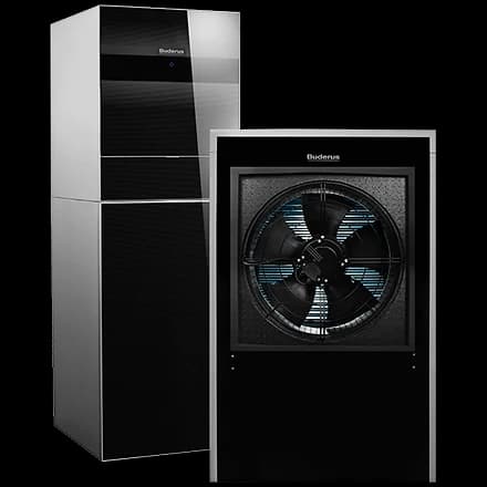 Buderus Logatherm WLW196i IR · Luft / Wasser · Innenaufstellung