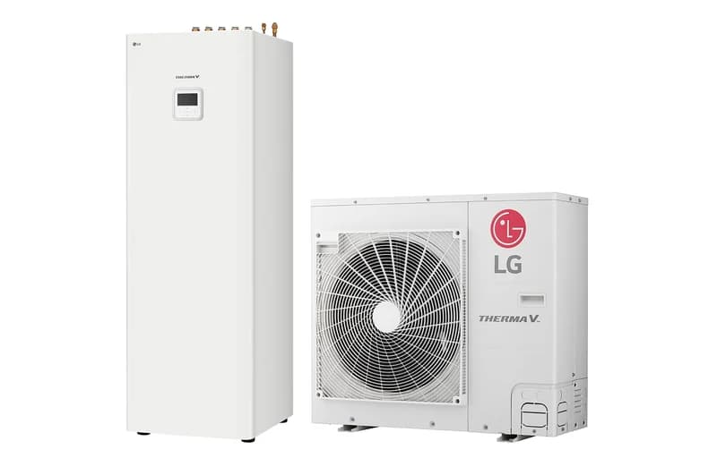 LG THERMA V R32 Split · HU091MR + HN0913T · R32 Split · separate Inneneinheit