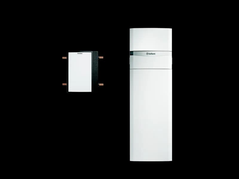 Vaillant flexoCOMPACT exclusive · Mit fluoCOLLECT · integrierter Speicher