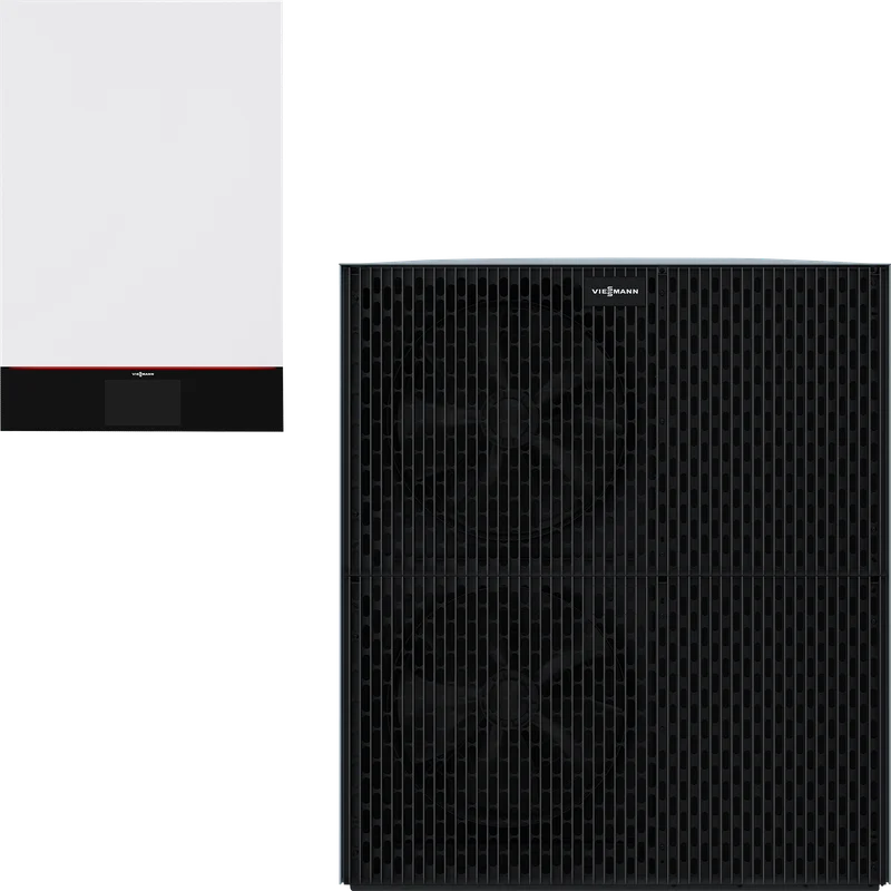 Viessmann Vitocal 250-A Hybrid · Mit bestehendem Wärmeerzeuger